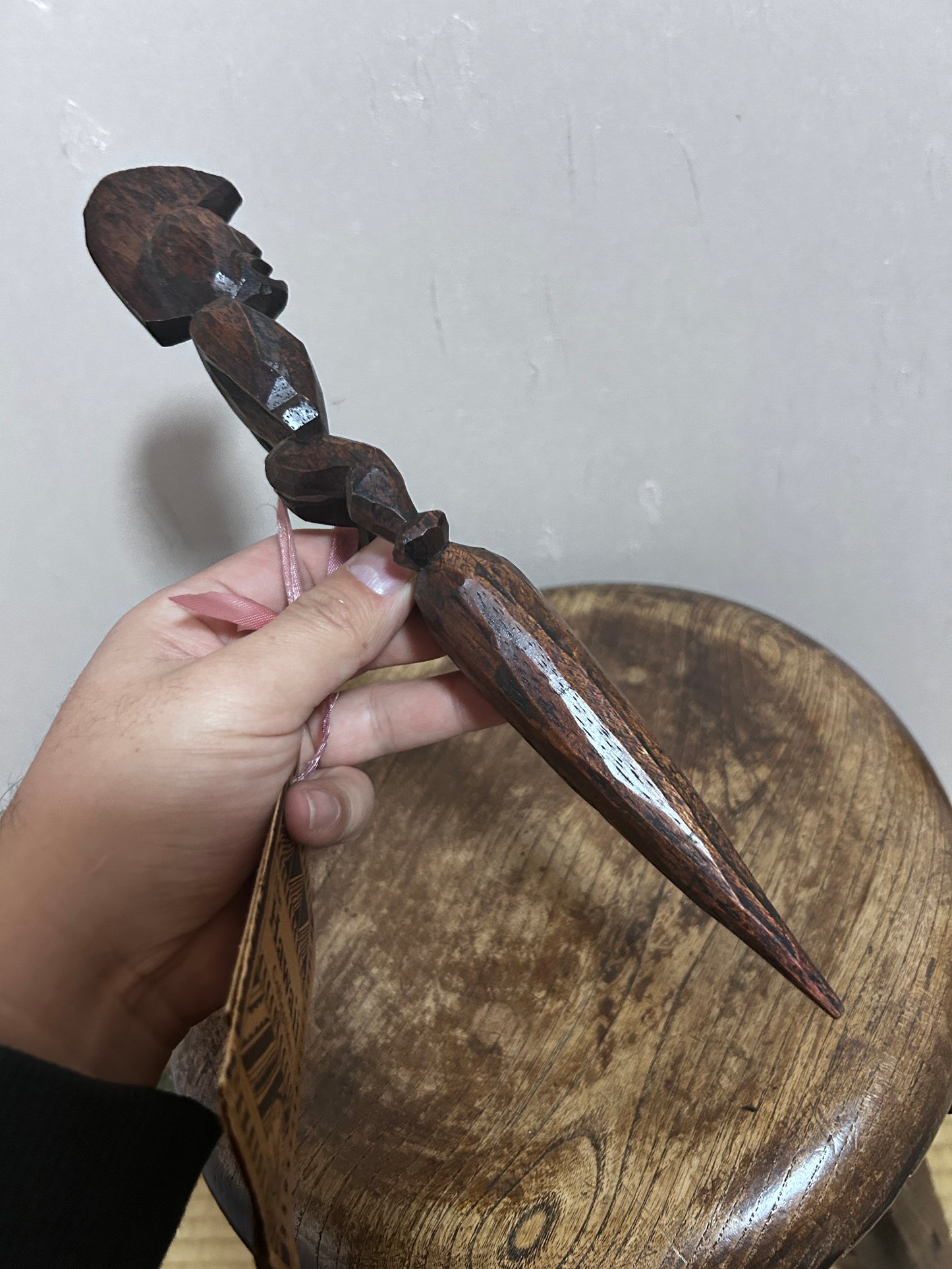 ハワイ 木彫り オブジェ