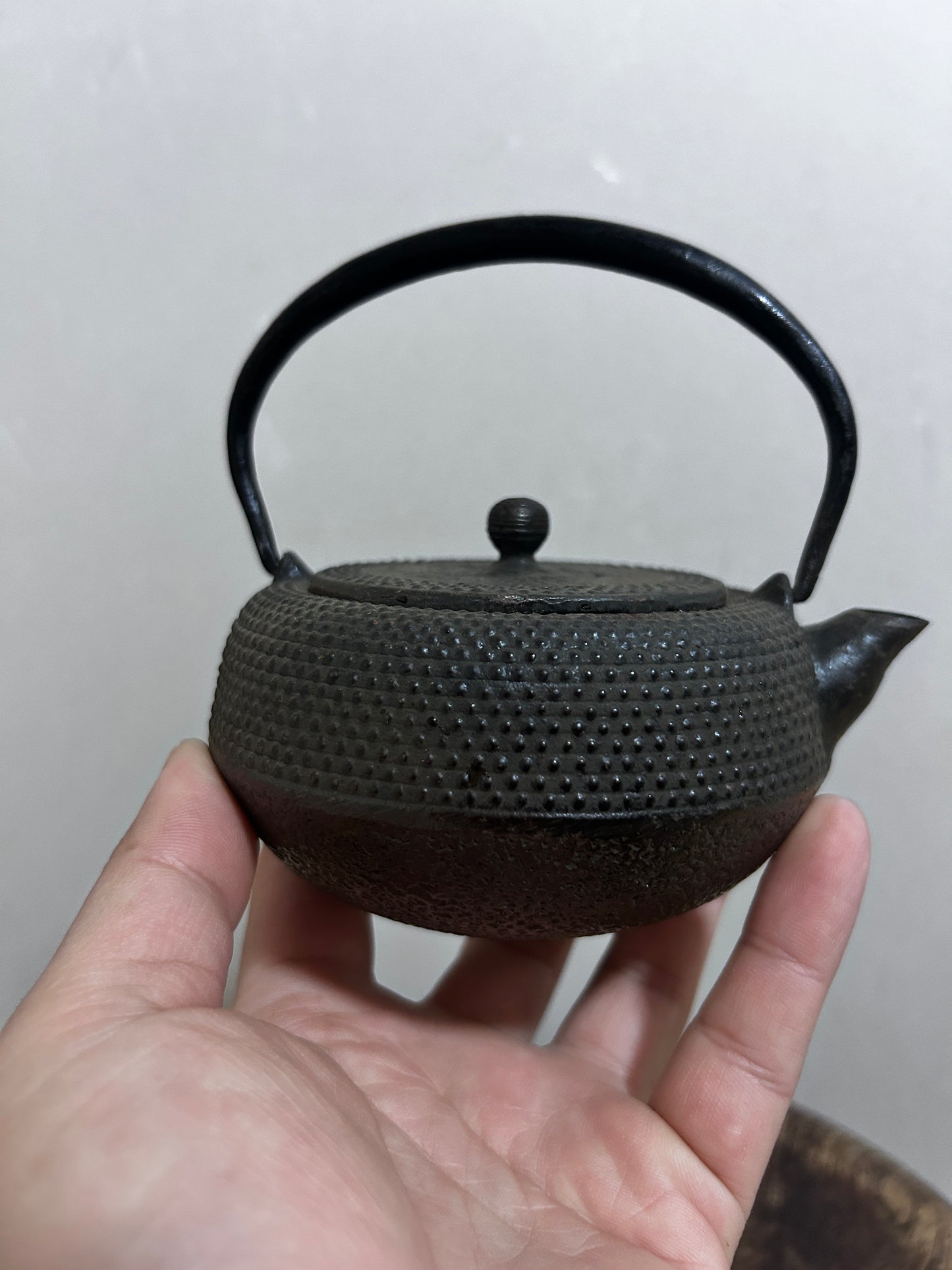 南部鉄器　菊泉堂　鉄瓶