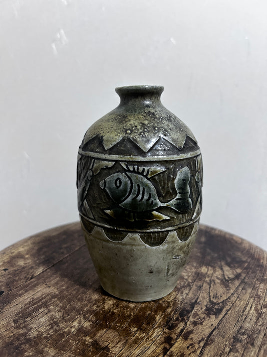 琉球古典焼　花瓶