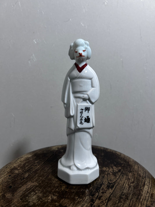 長浜御坊大通寺　お花きつね　磁器製　人形